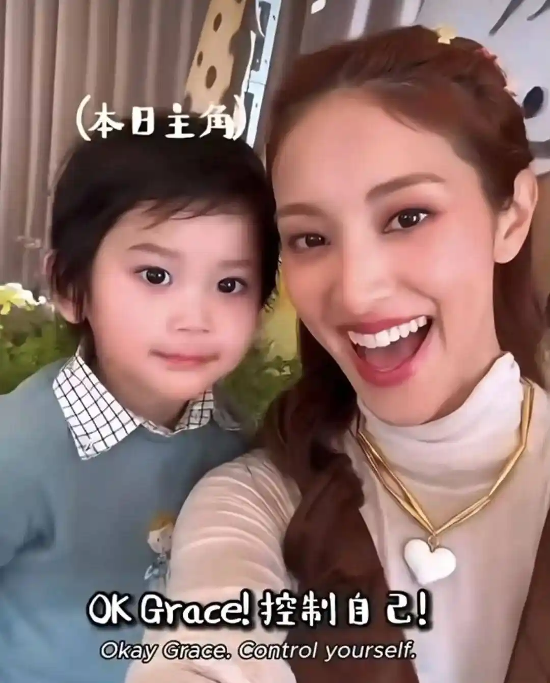 陈凯琳晒儿子生日短片,高颜值小帅哥秒杀全场!