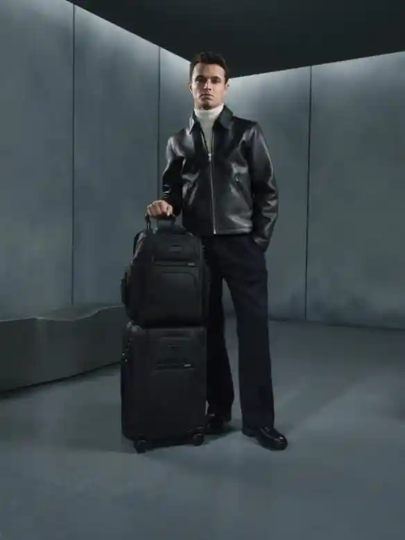 TUMI途明联名Landon Norris与魏大勋,首发TUMIALPHA系列引爆潮流圈