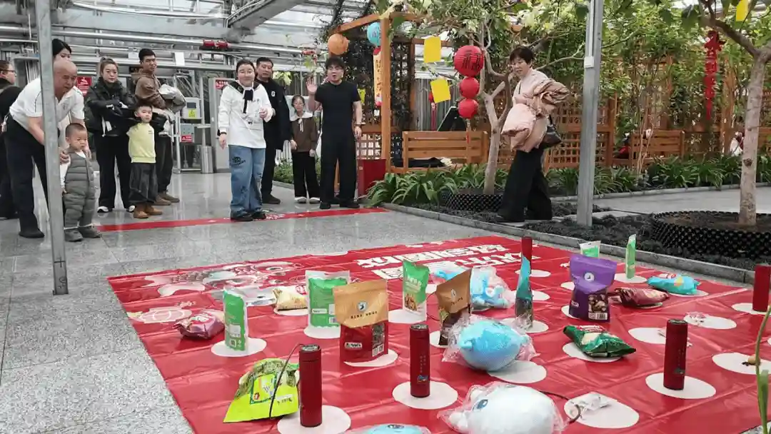 生态园迎新春：人潮涌动暖意浓，宝泉岭成热门旅游地