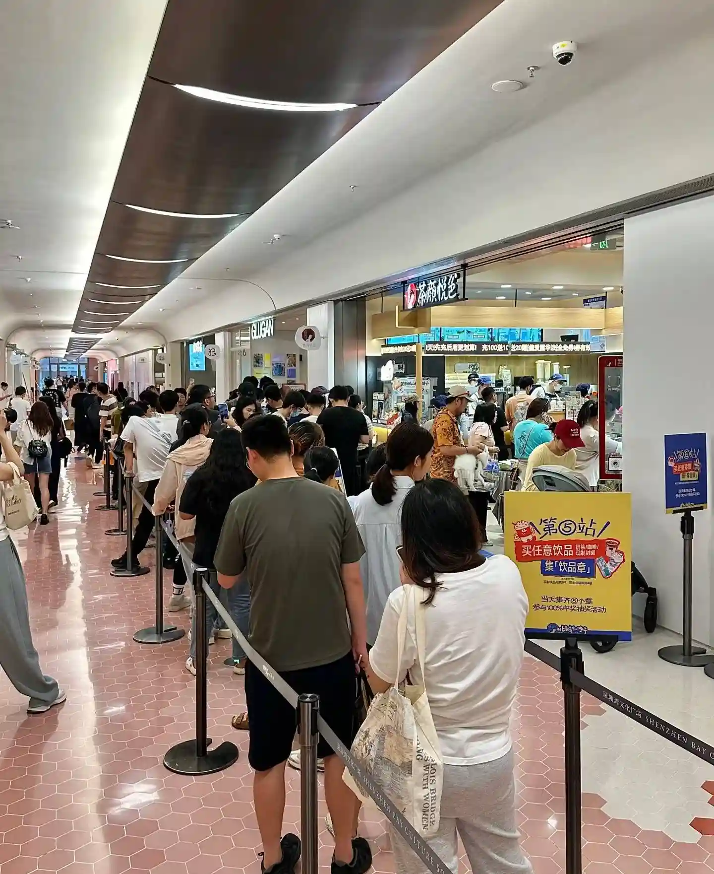 凌晨5点排队破百米！茶颜悦色深圳首店开闸即爆单，市民苦等3小时只为一口‘幽兰拿铁’