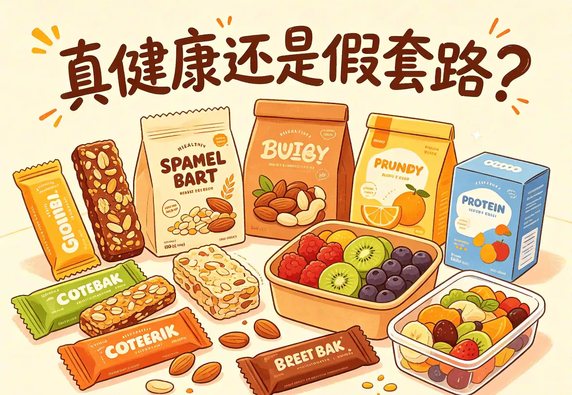 全麦≠健康！90%人狂囤的网红零食竟是智商税重灾区，配料表真相曝光